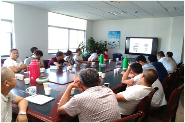 公司質量創優工作小組舉行7月份學習會